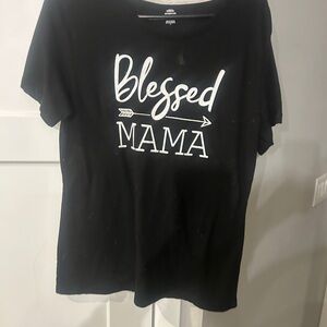 MOTHER Black T-Shirt